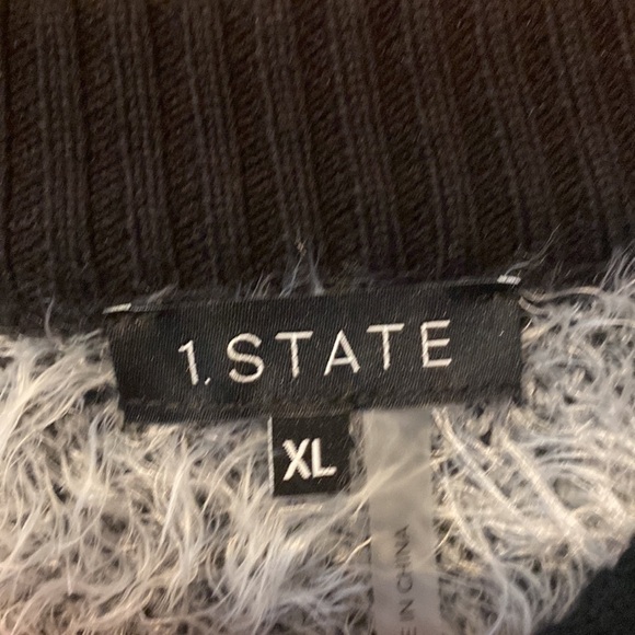 1. State Zippered Fuzzy Super Soft Sweater Jacket - Picture 5 of 8